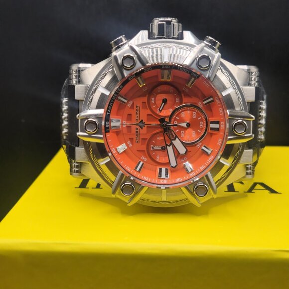 Chase Durer Men's Watch - 52mm, Black, Steel (CDW-0135) - Picture 4 of 8